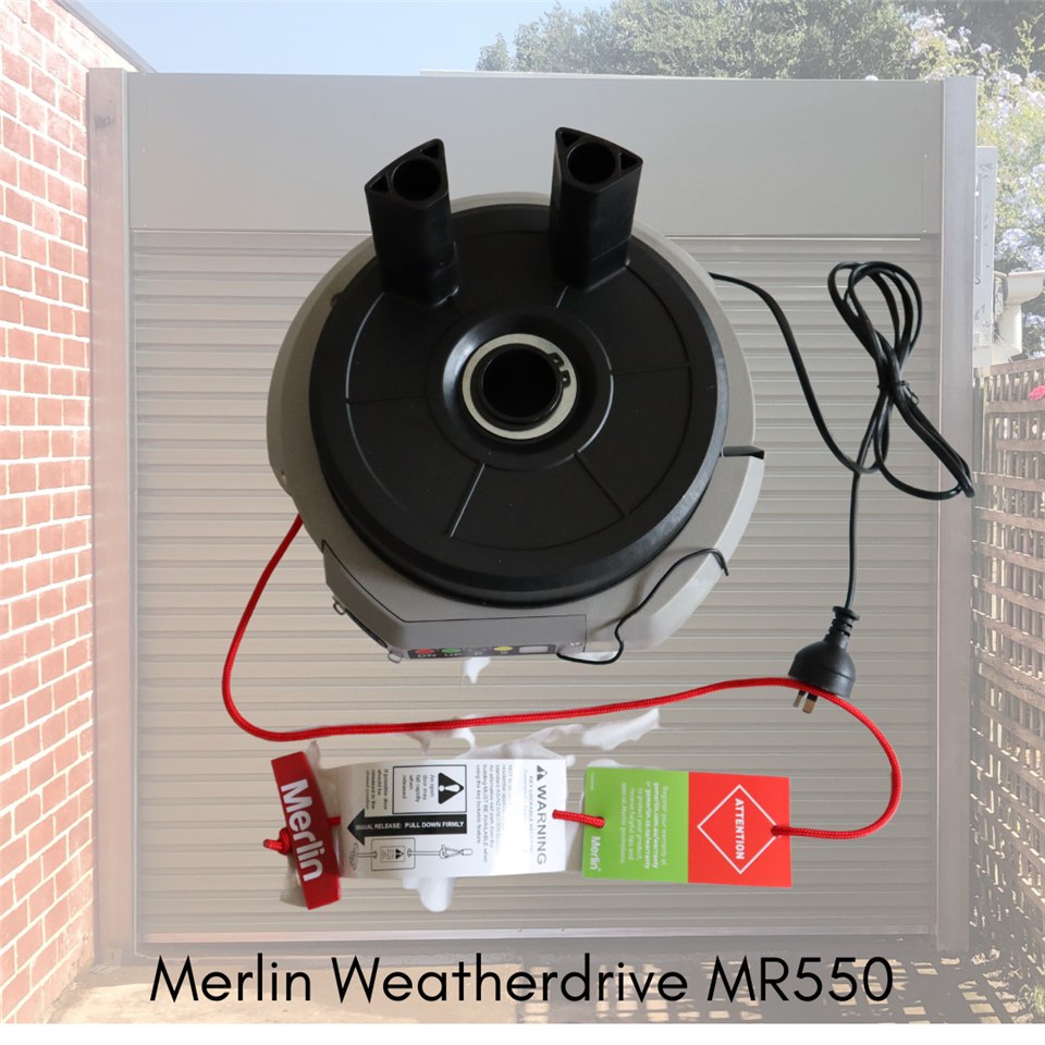 Merlin WeatherDrive MR550EVO roller door opener